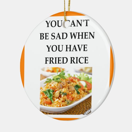 RIJST KERAMISCH ORNAMENT (Links)