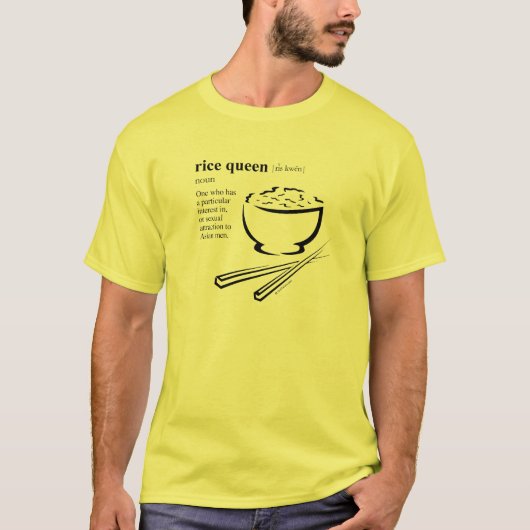 RIJST KONINGIN T-SHIRT (Voorkant)