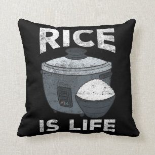Rijst Kooker Aziatische voedselkoolhydraten Lover Kussen