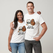 Rijst om je te bevruchten Funny Sushi Steak Pun T-shirt (Unisex)