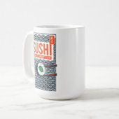 Rijst om je te ontmoeten koffiemok (Voorkant links)