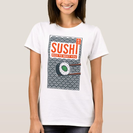 Rijst om je te ontmoeten t-shirt (Voorkant)