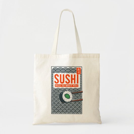 Rijst om je te ontmoeten tote bag (Voorkant)