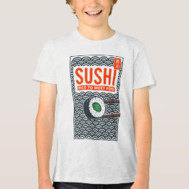 Rijst om je te ontmoeten Tri-Blend shirt
