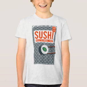 Rijst om je te ontmoeten Tri-Blend shirt