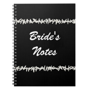 Rijst op zwarte achtergrond notitieboek