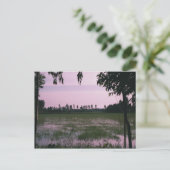 Rijst Paddies Briefkaart (Staand voorkant)