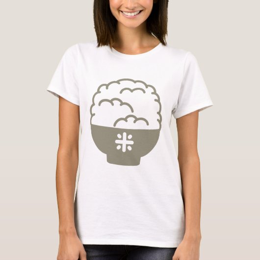 RIJST T-SHIRT (Voorkant)