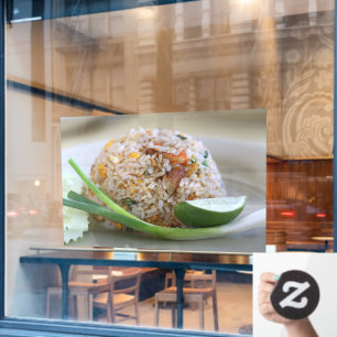 Rijst Thai Food Thai Cuisine Food Rice Raamsticker