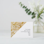 rijst visitekaartje (Staand voorkant)