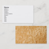 Rijst Visitekaartje (Voorkant / Achterkant)