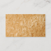 Rijst Visitekaartje (Achterkant)