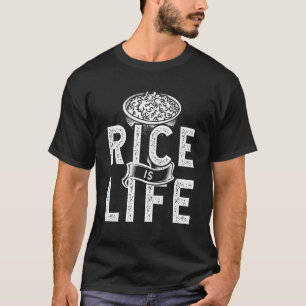 Rijst voor vrouwen Rice Asian Food Dish T-shirt