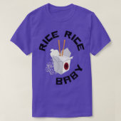Rijstijs Baby-Takeout Bo Rice Chopsticks Aziatisch T-shirt (Design voorkant)