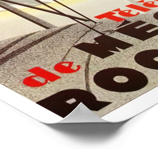 Rijstjaar in Frankrijk Poster (Hoek)