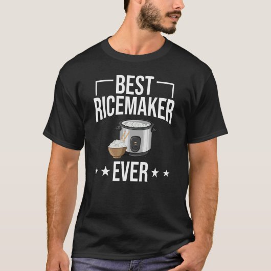 Rijstkoker Fabrikant Japanse Kom Pot T-shirt (Voorkant)
