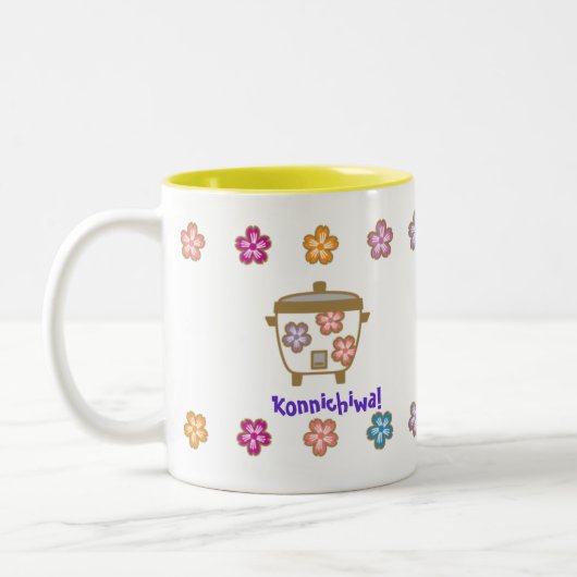 Rijstkskooker en Mok Tea Pot voor Mieko (Links)