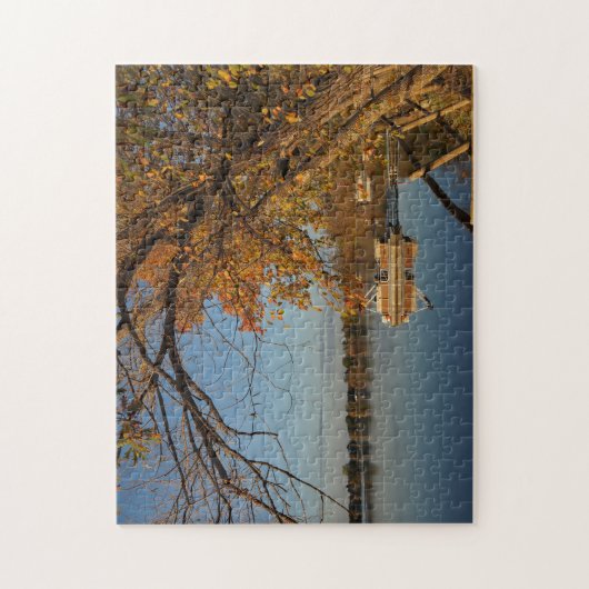 Rijstmeer Minnesota. Legpuzzel (Verticaal)