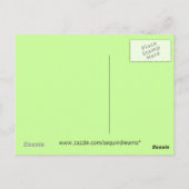 Rijstpadie, Temple, Ubud Bali, Indonesië Briefkaart (Achterkant)