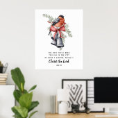 Rijstpapier Decoupage Coquette Kerstklokken Poster (Thuiskantoor)