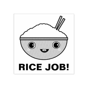 Rijsttaak Rubberstempel