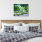 Rijstterrassen van Banaue, Luzon Canvas Afdruk (Insitu (Slaapkamer))