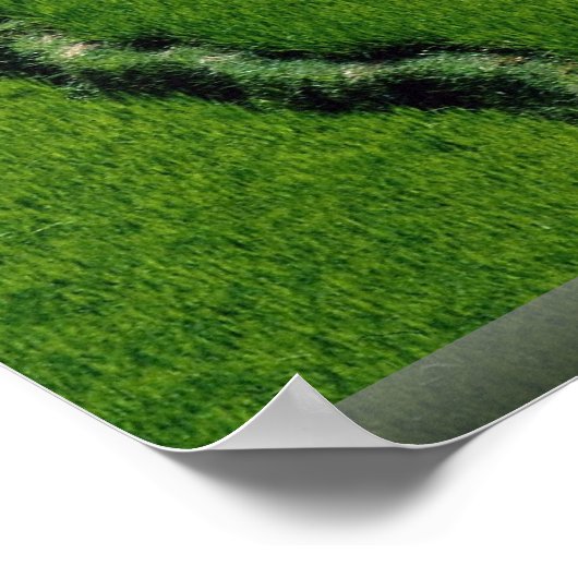 Rijstveld, Bali, Indonesië Poster (Hoek)