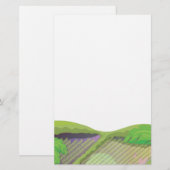 Rijstveld Briefpapier (Voorkant / Achterkant)