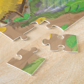 Rijstveld Legpuzzel (Zijkant)