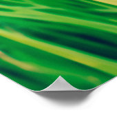 Rijstveld op het platteland en verse,  styleabstr poster (Hoek)