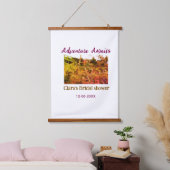 Rijstvelden avontuur wacht bruidsfeest naam fa hangend wandkleed (Slaapkamer)