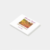Rijstvelden avontuur wacht bruidsfeest naam fa post-it® notes (Schuin)