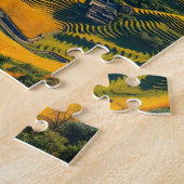 Rijstvelden in Sapa, Vietnam Legpuzzel (Zijkant)