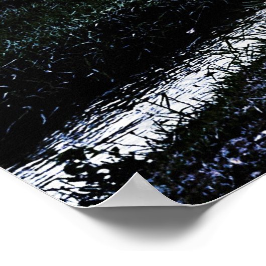 Rijstvelden onderweg poster (Hoek)