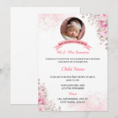 Rijstvoedingsuitnodiging, Annaprashan Kaart (Voorkant / Achterkant)