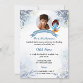 Rijstvoedingsuitnodiging, Annaprashan Kaart (Voorkant)