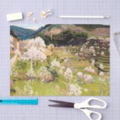 Rijtentuin in Mallorca (door Santiago Rusiñol) Tissuepapier (Craft)