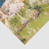 Rijtentuin in Mallorca (door Santiago Rusiñol) Tissuepapier (Detail)