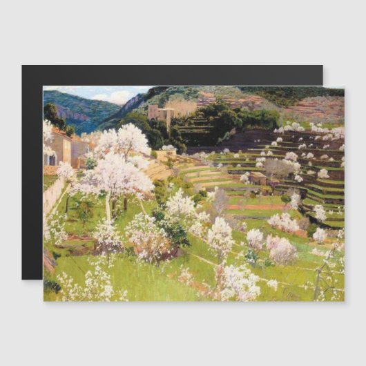 Rijtentuin op Mallorca (Voorkant / Achterkant)