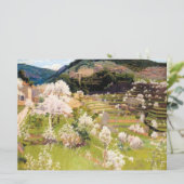 Rijtentuin op Mallorca Kaart (Staand voorkant)