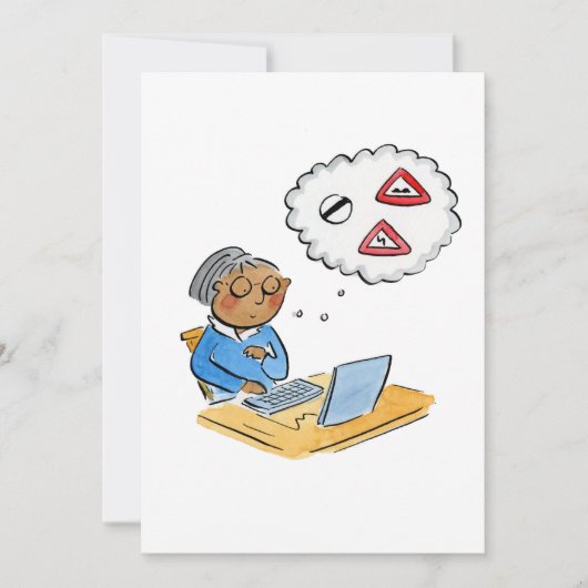 rijtheorie-test kaart (Voorkant)