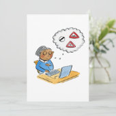 rijtheorie-test kaart (Staand voorkant)