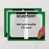 rijtijd kaart (Voorkant / Achterkant)