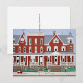 Rijtjeshuizen Briefkaart (Voorkant / Achterkant)