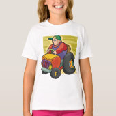 rijtuig voor Boerderij van landbouwer T-shirt (Voorkant)