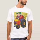 rijtuig voor Boerderij van landbouwer T-shirt (Voorkant)