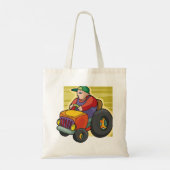 rijtuig voor Boerderij van landbouwer Tote Bag (Achterkant)