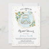 Rijvaardigheid en bediening met bridal Shower Invi Kaart (Voorkant)