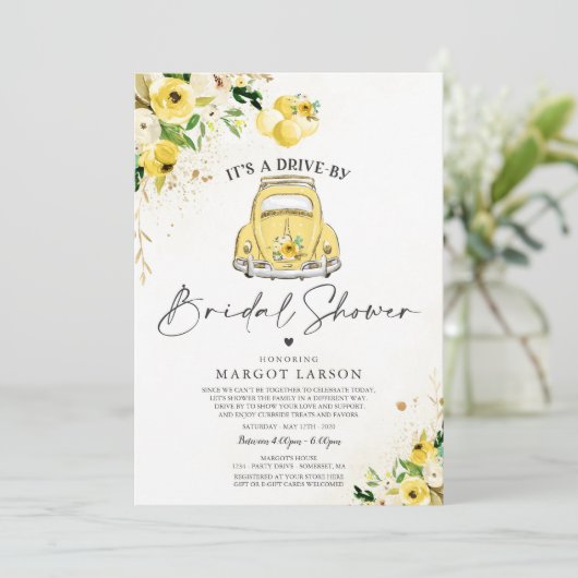 Rijvaardigheid en bediening met bridale douche kaart (Staand voorkant)