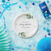 Rijvaardigheid en bediening van Baby shower Greene Papieren Bordje (Feest)